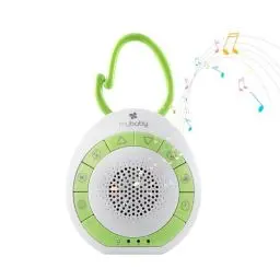 Produktbild: MyBaby SoundSpa Einschlafhilfe Baby - Sound machine, weißes Rauschen & beruhigende Klänge für Kinder & Erwachsene, White Noise Machine Baby mit Timerfunktion & Soundtherapie - Ideal zum Reisen