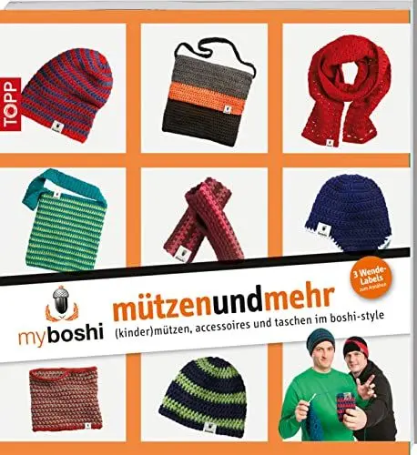Produktbild: myboshi - mützenundmehr: (kinder)mützen, accessoires und taschen im boshi-style