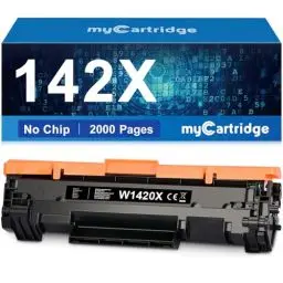 Produktbild: MYCARTRIDGE 142X W1420X Toner Kompatibel für HP 142A 142X Toner Ersatz für HP Laserjet MFP M140WE M110WE HP Laserjet M110W M140W M139WE M139W für W1420X W1420A Toner (No Chip,1 Schwarz)