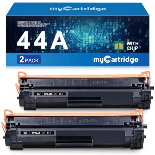 Produktbild: MYCARTRIDGE 44A CF244A Toner Kompatibel für HP 44A Toner Ersatz für HP Laserjet Pro m15w Toner für HP Laserjet Pro MFP m28w Toner für HP Laserjet Pro MFP M28-M31 M14-M17 (2 Schwarz)