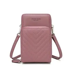 Produktbild: myfriday Kleine Umhängetasche für Damen, Mini Messenger Schulter Handtasche Geldbörse mit Kreditkartenfächern