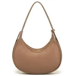 Produktbild: Myhozee Crossbody Moon Bag Damen Klein - Halbmond Tasche Damen PU Leder Handtasche Klein Schultertasche Hobo Bag for Women Umhängetasche mit Verstellbarem Gurt