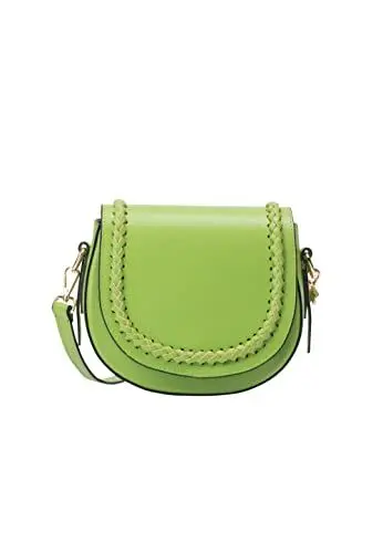 Produktbild: myMo Damen Handtasche Umhängetasche aus Leder, GRÜN