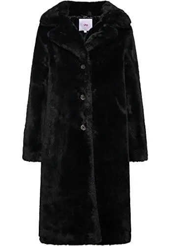 Produktbild: myMo Damen Wollmantel, Schwarz, XS