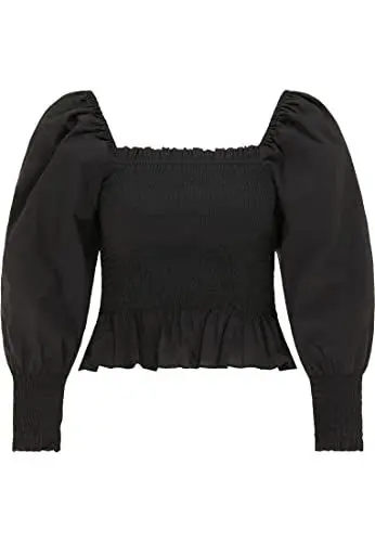 Produktbild: myMo ROCKS Damen Hemdbluse, Schwarz, XS