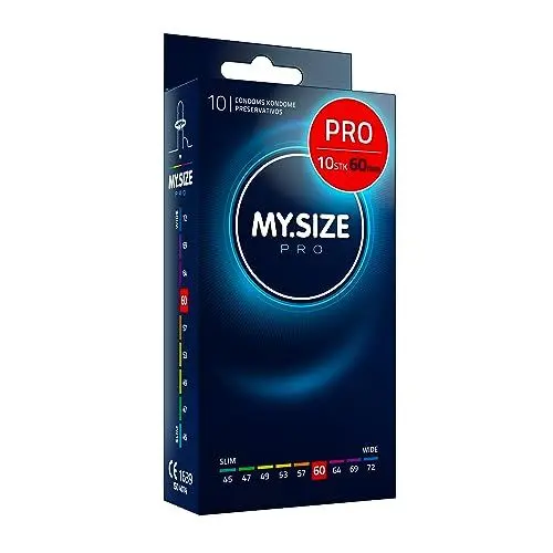 Produktbild: MY.SIZE PRO Kondom Größe 5, 60mm, 10 Stück - Die neue Generation MY.SIZE Kondome