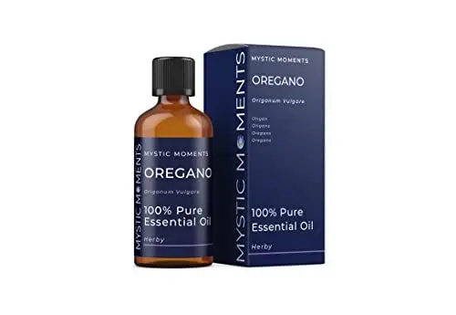 Produktbild: Mystic Moments | Oregano ätherisches Öl 100ml - reines und natürliches Öl für Diffusoren, Aromatherapie und Massage -Mischungen veganer GVO -frei