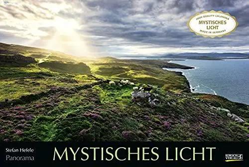 Produktbild: Mystisches Licht 2022: Großer Foto-Wandkalender mit Bildern von Lichtspielen der Natur. Edler schwarzer Hintergrund. PhotoArt Panorama Querformat: 58x39 cm.