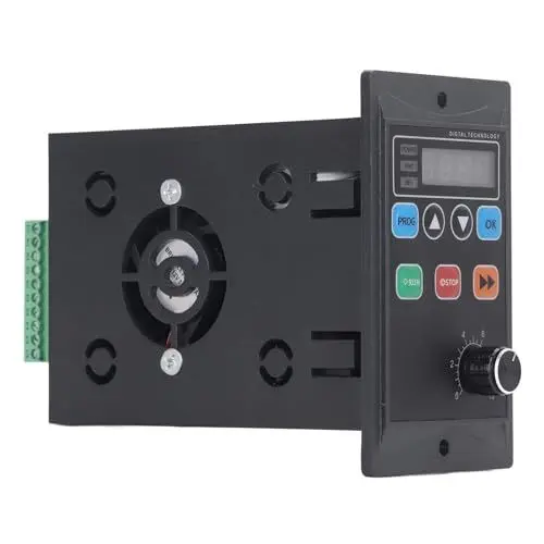 Produktbild: MYSWEETY VFD-Wechselrichter Einphasiger zu Dreiphasiger Konverter AC 220 V/2,2 KW, 3 PS, 10 A mit Vektorsteuerung