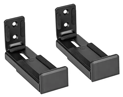 Produktbild: myWall Soundbar HZ30L, Universale Soundbar Wandhalterung mit Einer Tiefe von 8,9 – 15,5 cm, Wandhalterung Lautsprecherboxen mit rutschfeste Eva-Pads, bis max. 15 kg
