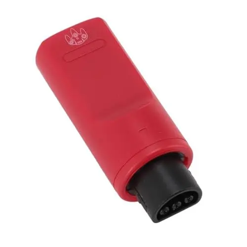Produktbild: N64 Wireless Controller Adapter, Bluetooth Controller Konverter für N64 Spielekonsole, Kompatibel mit X Box One S, Series X/S, Pro Bluetooth Controller (Rot)