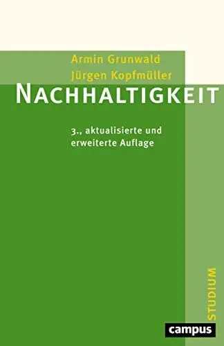 Produktbild: Nachhaltigkeit: 3., aktualisierte und erweiterte Auflage (Campus »Studium«)