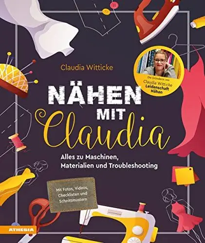 Produktbild: Nähen mit Claudia: Alles zu Maschinen, Materialien & Troubleshooting