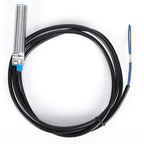 Produktbild: Näherungssensor, 10 Mm Erkennungsabstand, Näherungsschalter, Induktiver Sensor, Kleiner Magnetischer Metall-Langmantel, Gleichstrom 0–35 V, Normalerweise Offen, für die