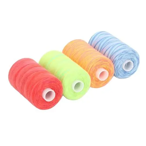 Produktbild: Nähgarn-Set, Polyester, Tragbar, 1000 Yards, Handstickgarnspulen, Schön, Lichtbeständig, für Kleidung