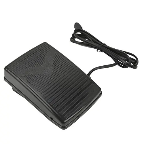 Produktbild: Nähmaschinen-Fußpedal, DC15V 3mA Nähmaschinen-Fußschalter für Singer SC220 6160 6180 5400 XL‑400