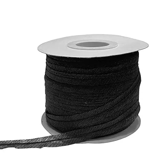 Produktbild: Nähmit - Formband zum Aufbügeln 12mm schwarz 100m Rolle