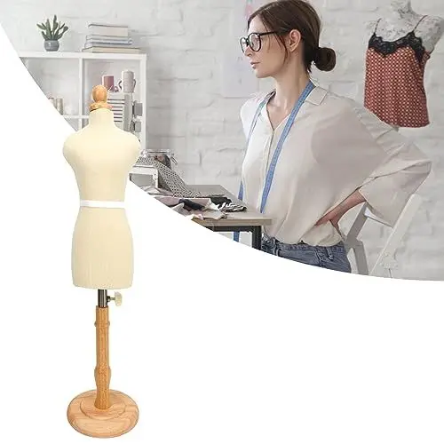 Produktbild: Nähschaufensterpuppe, Weibliche Schneiderpuppe, Professionelle Schneider-weibliche Schneiderpuppe, Vollständig Feststeckbare, Flexible Schneiderpuppe Im Halben Maßstab Im Maßstab