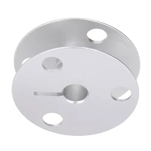 Produktbild: Nähspule, Metallspule, Große Fadenkapazität, Präzise, ​​stabil, 32 Mm Durchmesser, für Ledersofa für Anfänger