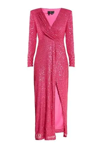 Produktbild: NAEMI Damen Paillettenkleid 19229059-NA01, Pink, XL