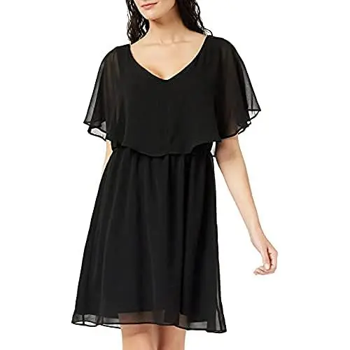 Produktbild: Naf Naf Damen Lazale Kleid Not Applicable, Schwarz (Noir 625), 38 (Herstellergröße: 40)