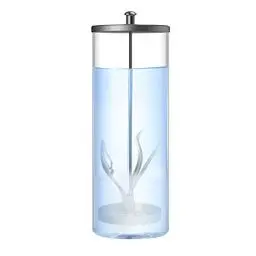 Produktbild: Nagel Sterilisator, Maniküre Werkzeuge Desinfektion, Tragbarer Desinfektionsglas Sterilisationsbehälter Für Hochwertige Nagelzange Pinzette Tattoo Pediküre Appliance Desinfektionsglasflasche(2#)
