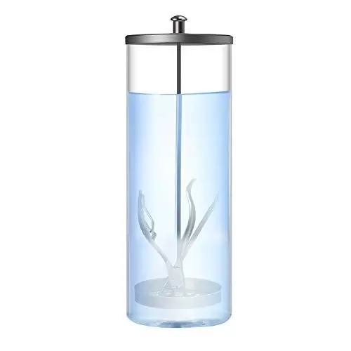 Produktbild: Nagel Sterilisator, Maniküre Werkzeuge Desinfektion, Tragbarer Desinfektionsglas Sterilisationsbehälter Für Hochwertige Nagelzange Pinzette Tattoo Pediküre Appliance Desinfektionsglasflasche(2#)