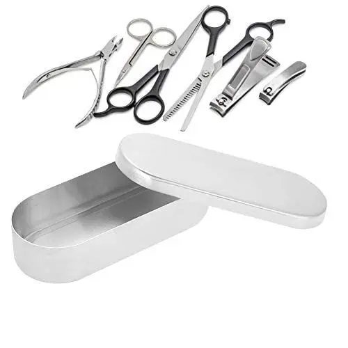 Produktbild: Nagel Werkzeuge Sterilisator Tablett, tragbare Multifunktions Sterilisation Box Desinfektion Container Maniküre Werkzeuge für Maniküre Nagel Werkzeuge Ausrüstung Reiniger(16X5.5cm)