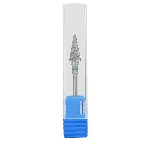 Produktbild: Nagelbohrer, Wolframstahl Nail Art Maniküre Bohrer Elektrische Pediküre Maniküre Schleifkopf Nagelpolierzubehör Tragbarer elektrischer Nagelbohrer(Blau)