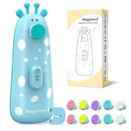 Produktbild: Nagelfeile Baby Elektrische,Megainvo Baby Nagelfeile Elektrisch Maniküre Set Nagelpflegeset Baby Nagelscheren Elektrisch Nageltrimmer Baby Erstausstattung Geschenk für Neugeborene Mädchen & Junge