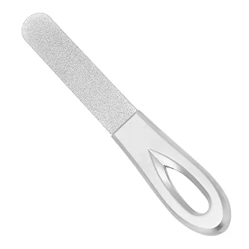 Produktbild: Nagelfeile, Doppelseitiges Nagelfeile-Set für die Nagelpflege, Kleine Tragbare Nagelfeile aus Starkem Metall, Edelstahl-Nagelfeile für Zuhause, Nagelstudios, Reisen