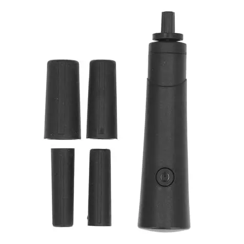Produktbild: Nagellack-Shaker, 2500 U/min, Nagellack-Mixer, Tragbar, Elektrisch, Wimpernkleber-Shaker, Kaliber 4 Größen, Wimpernverlängerung (Schwarz)