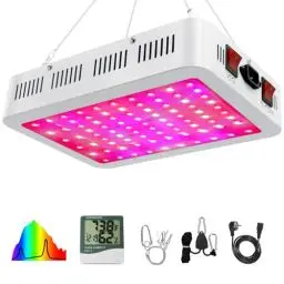 Produktbild: Nailgirls Vollspektrum LED Growlampe,1000WVollspektrum LED Grow Light Pflanzenlampe mit Doppelschalter Veg/Bloom,UV LED Pflanzenlicht für Zimmerpflanzen,Grow LED Vollspektrum mit Daisy Chain Funktion