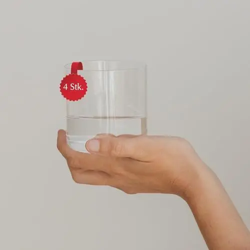 Produktbild: NAKOA Vielseitiges Gläser Set für Jeden Anlass I 4 Stück je 355 ml I Elegante Wassergläser & Trinkgläser Set Spülmaschinenfest I Ideal als Tumbler Glas & Weingläser I Perfekt für tägliche Nutzung