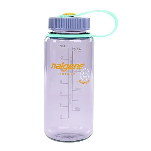 Produktbild: Nalgene Unisex – Erwachsene WH Sustain Trinkflasche, Aubergine, 0,4 L