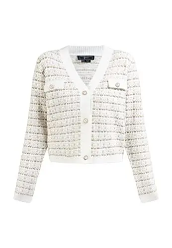 Produktbild: caspio Women's Strickjacke, Weiss, XL/XXL