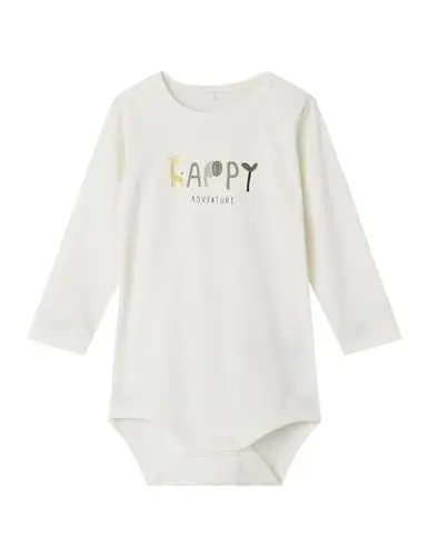 Produktbild: NAME IT Baby-Jungen Nbmhannon Ls Body Box Langarmbody, Weiß, 68