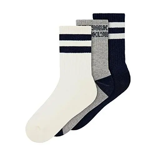 Produktbild: NAME IT Baby - Jungen Nkmkean 3p Noos Socken, Dark Sapphire, 21 EU