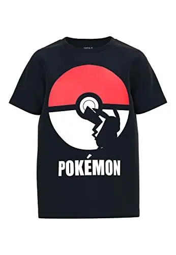 Produktbild: NAME IT Boy's NKMNABEL Pokemon SS TOP NOOS BFU T-Shirt, Black, 116