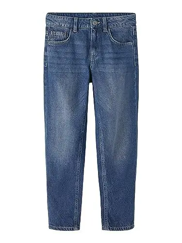 Produktbild: NAME IT Jungen NKMBEN Tapered Jeans 5511-OY NOOS Jeanshose, Dark Blue Denim, 152