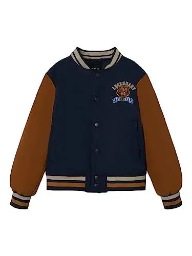 Produktbild: NAME IT Jungen NKMMORROW Bomber Jacket Bomberjacke, Dark Sapphire, 134