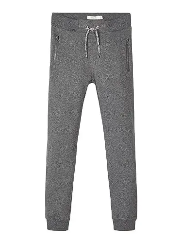 Produktbild: NAME IT Jungen Nkmhonk Bru Swe Pant Noos Hose, Dark Grey Melange, 134 EU
