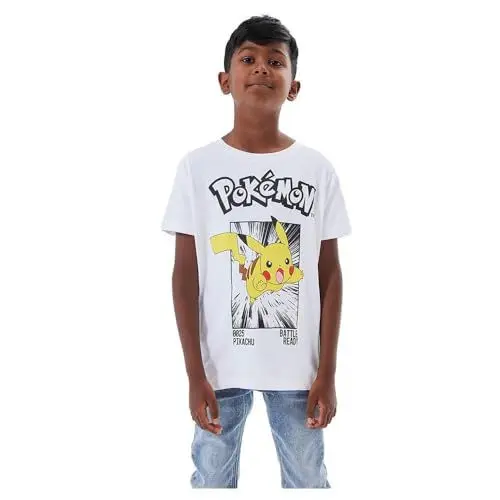 Produktbild: NAME IT Jungen Nkmnoisi Pokemon Ss Top Noos Bfu, Bright White, 146-152