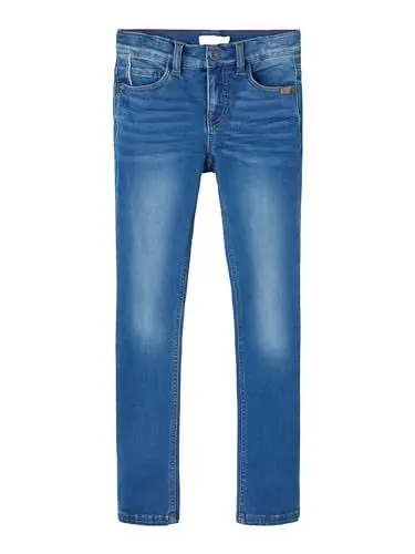 Produktbild: NAME IT Jungen Boy Jeans X-Slim, Medium Blue Denim, 176 EU