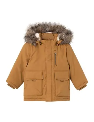 Produktbild: NAME IT Jungen Nmmmaster Jacket Pb Parka, Braun, 80