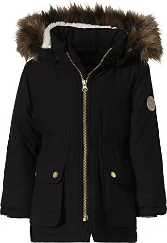 Produktbild: NAME IT MINI Mädchen NMFMABE Parka Jacket PB Camp Anorak, Black, 80