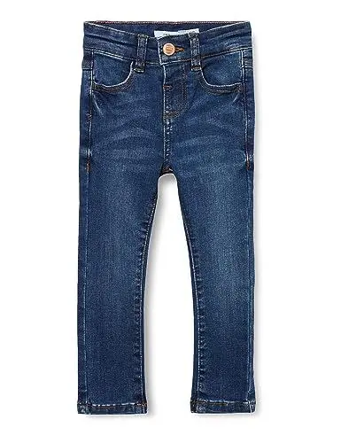 Produktbild: NAME IT Mädchen NKFPOLLY HW Skinny Jeans 1180-ST NOOS Jeanshose, Dark Blue Denim, 92