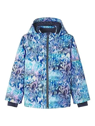 Produktbild: NAME IT Mädchen NKFSNOW10 Jacket Pastel Mix FO Jacke, Blue Tint, 152
