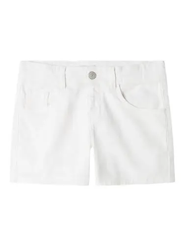 Produktbild: NAME IT Mädchen Nkfrose Reg Twi 8212-tp Noos Shorts, Bright White, 140 EU