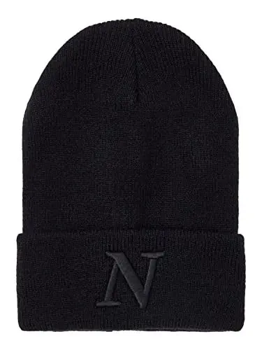 Produktbild: NAME IT Nknmalik Knit Beanie Noos Nknmalik Knit Beanie Noos Mütze, Schwarz, 50-52
